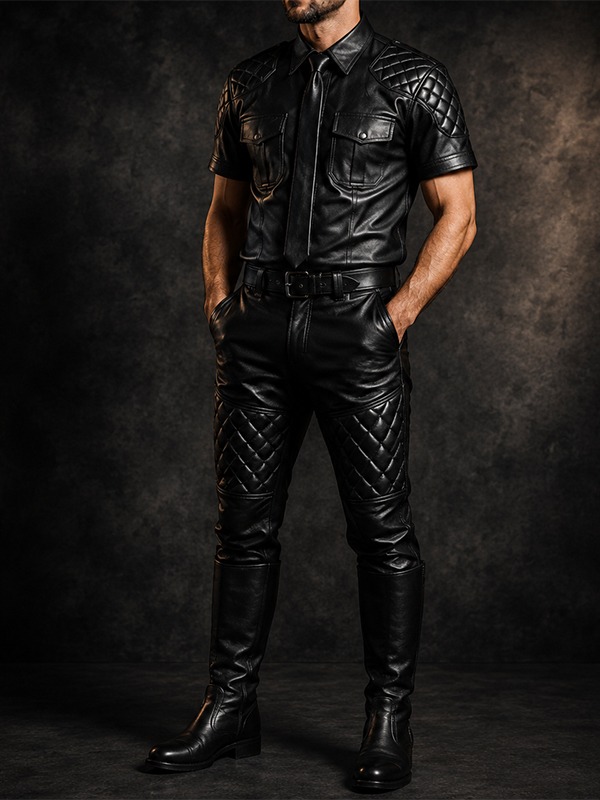 Mens Leather Uniforms