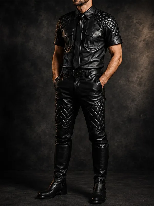 Mens Leather Uniforms