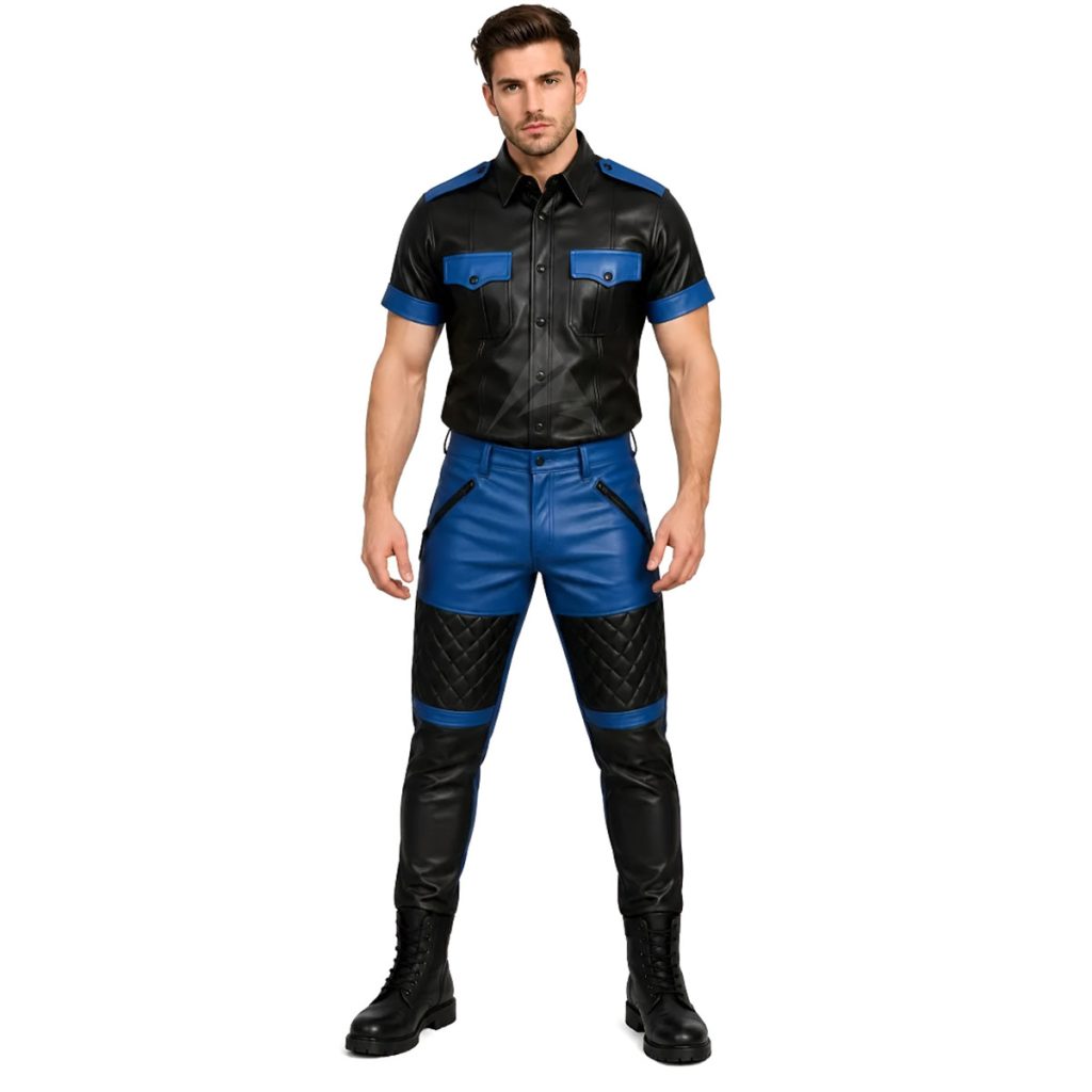 Real leather Outfit For Men’s