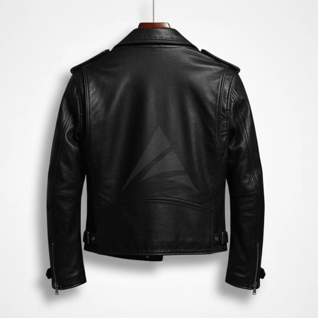 Genuine Leather Biker Jacket​