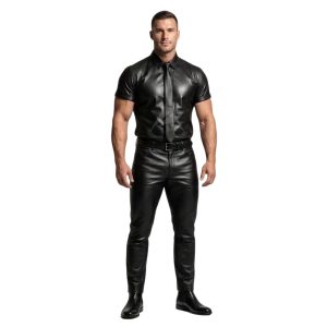 Leather Outfit Men's