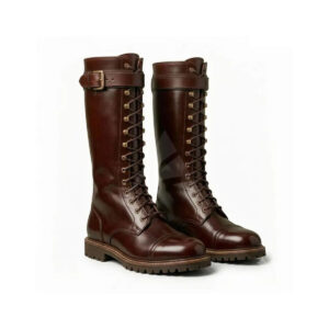 Leather Lace Up Boots