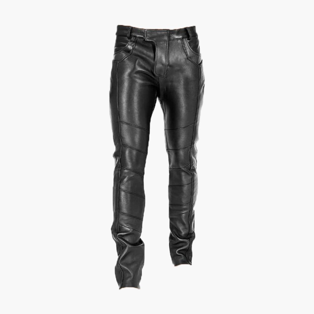Black Leather Pant