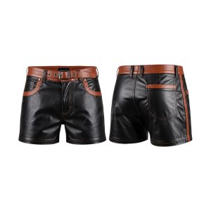 Men’s Leather Shorts