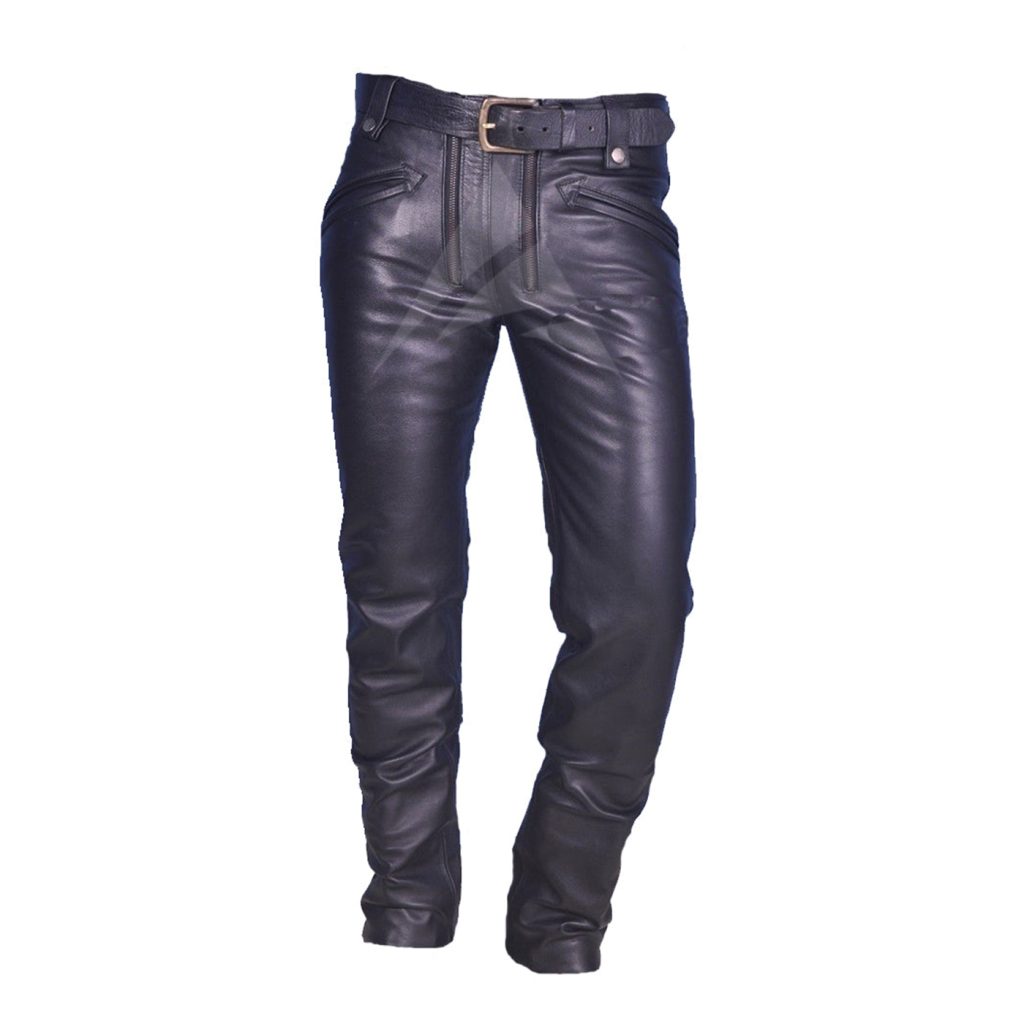 Leather Pants With Zipper​