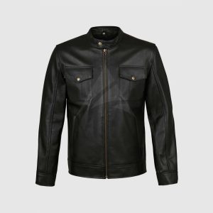 Genuine Leather Biker Jacket