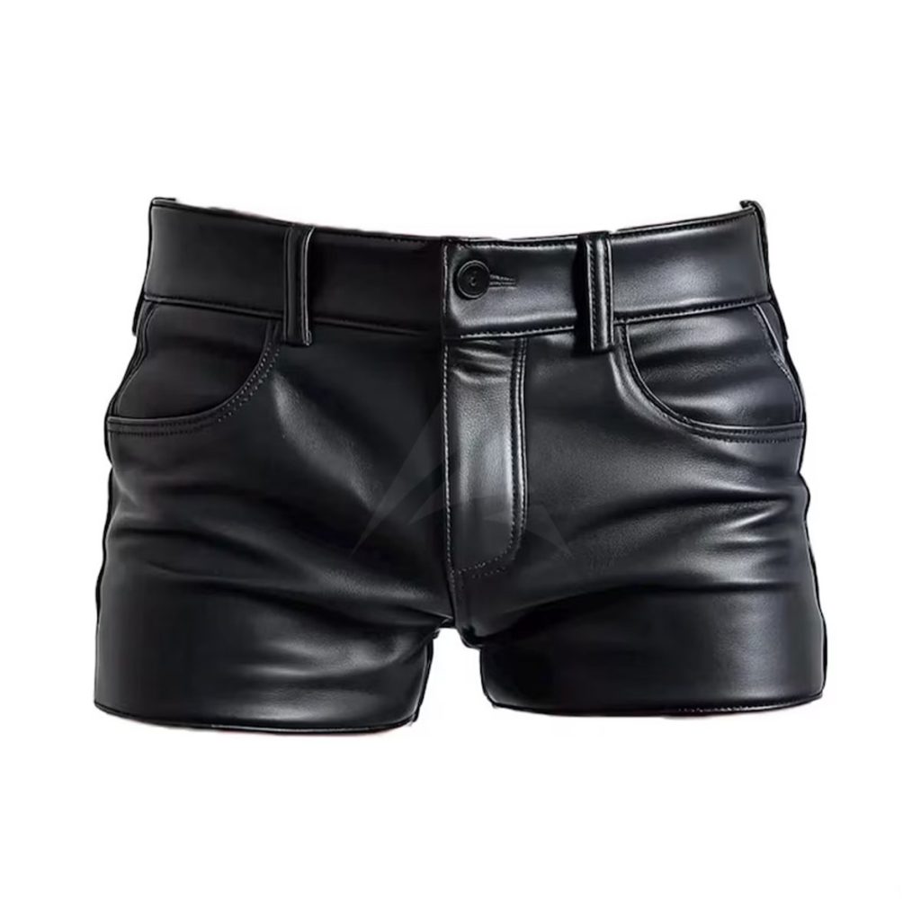 Genuine Leather Shorts for Men