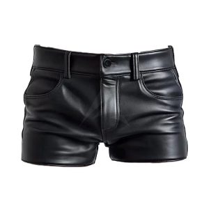Genuine Leather Shorts for Men