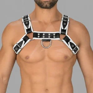 Mens Chest Harness Leather